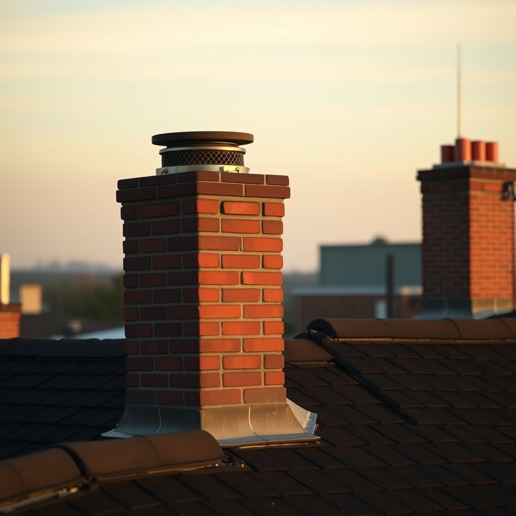 Heron Chimney and Dryer Vent Company, professional Chimney Sweep in Medford, our branded team and work van
